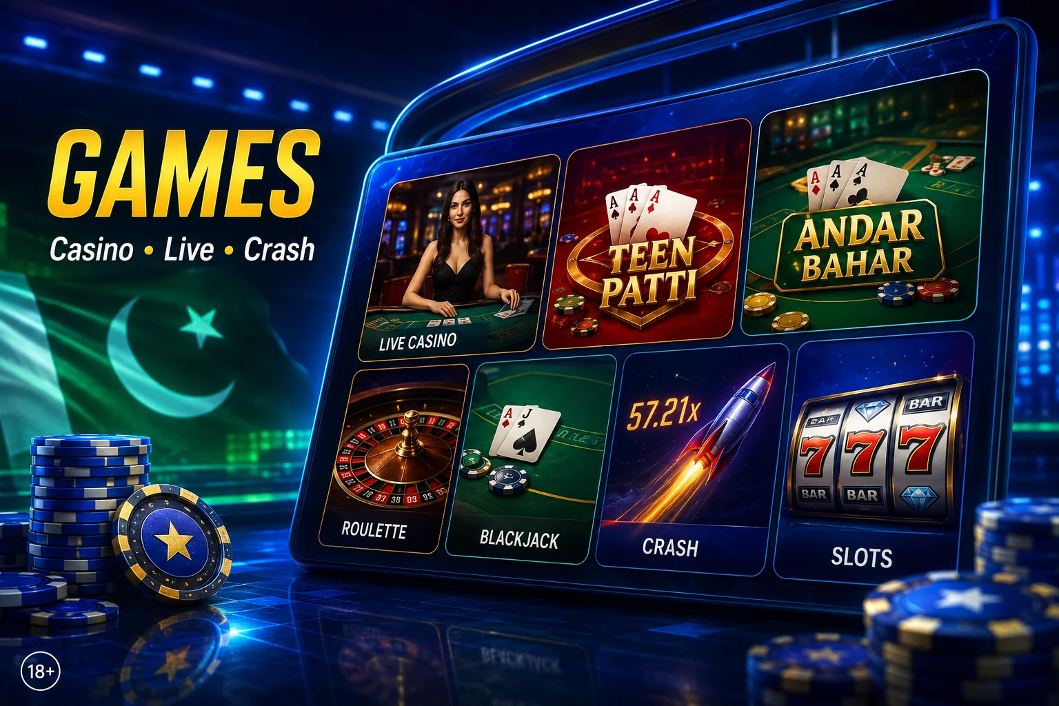 Mostbet casino lobby with slots, live dealer and crash games